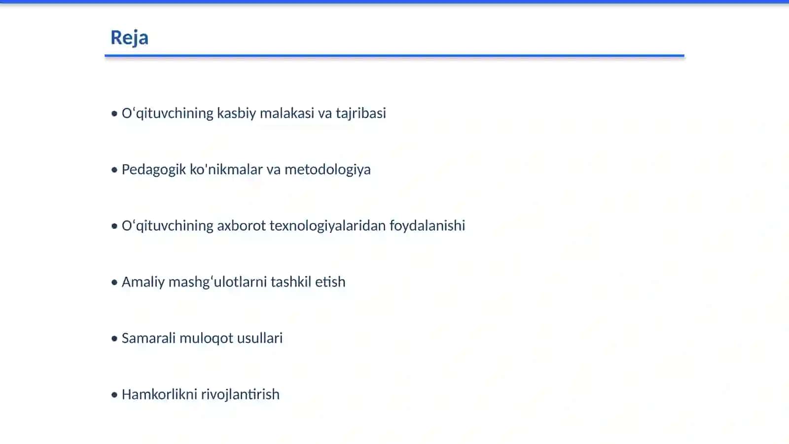 Amaliy kasbiy taʼlim oʻqituvchisiga qoʻyiladigan talablar 2