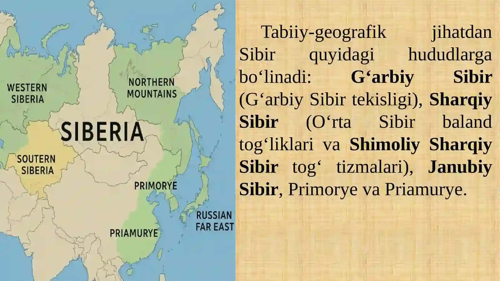 SHIMOLIY OSIYO (SIBIR) XALQLARI 2