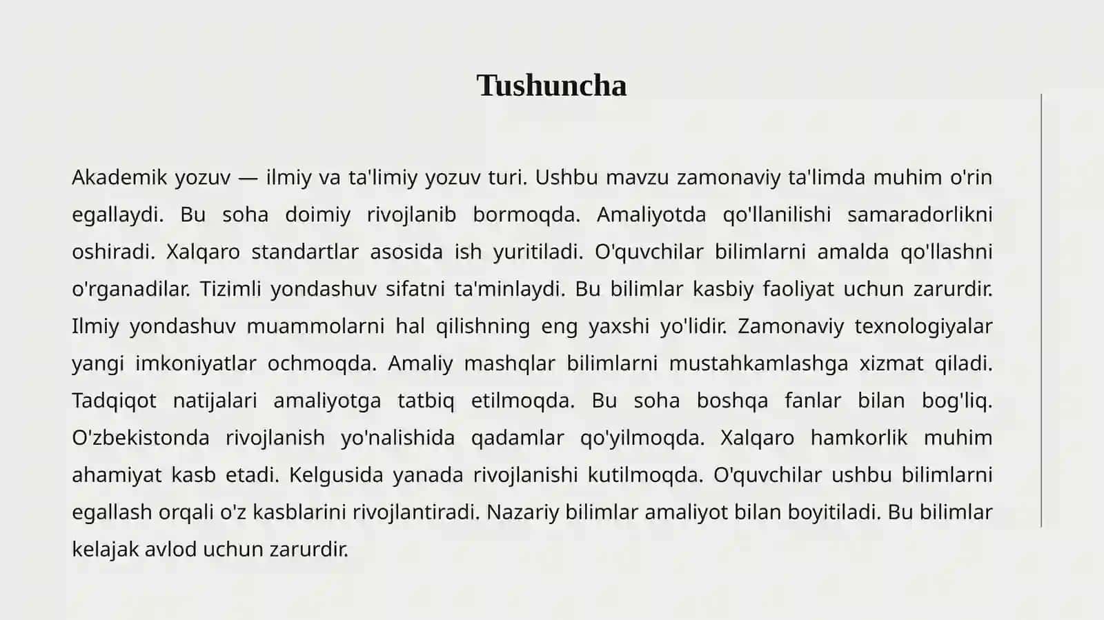 Akademik yozuv 2