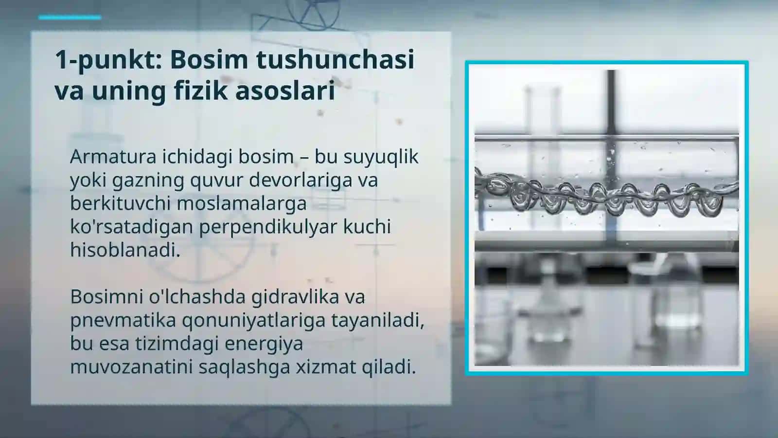 Bosimni o‘lchash 2