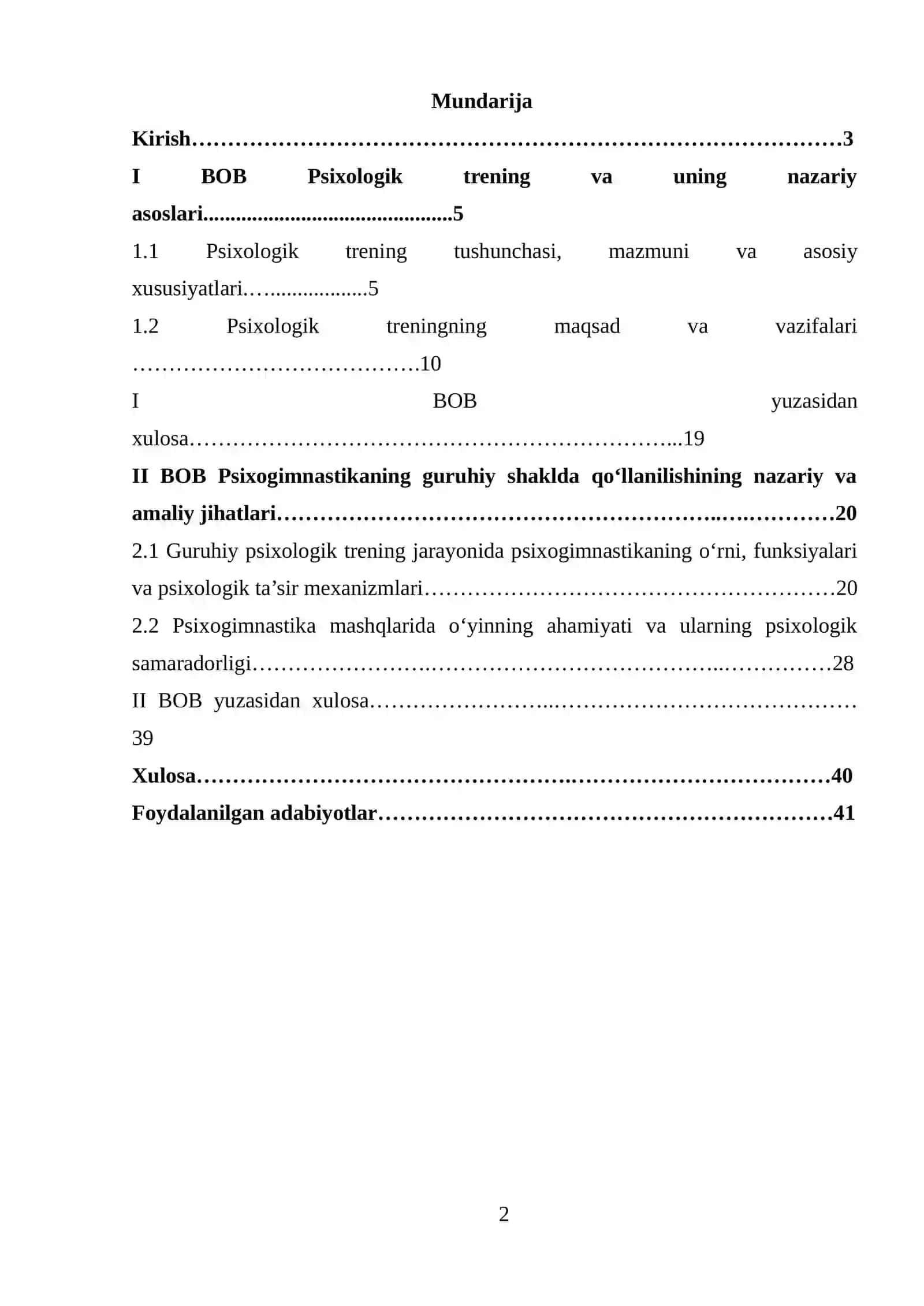Psixologik faoliyatda psixogimnastika guruhiy usul sifatida 2