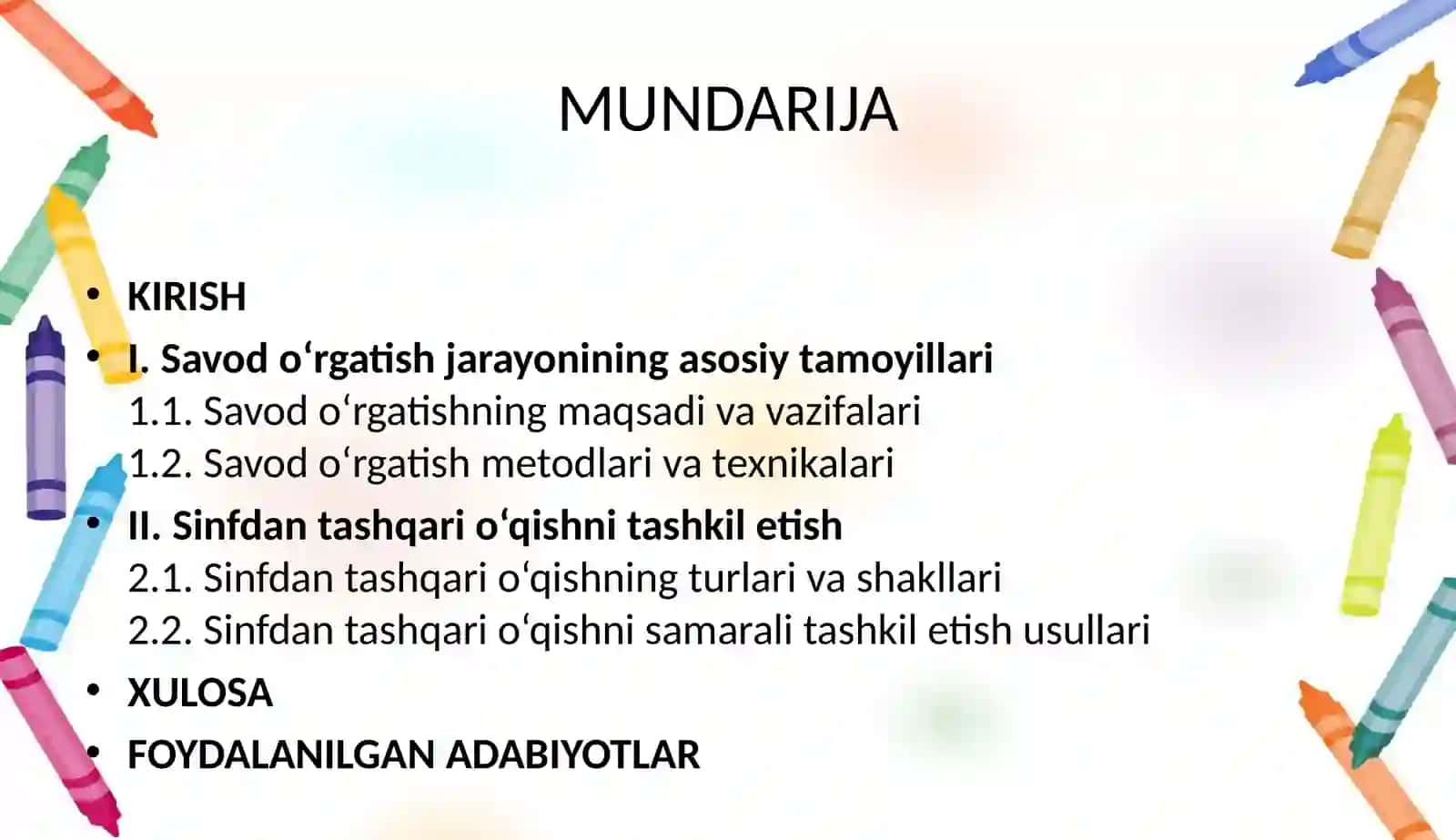 Savodo‘rgatishsinfdantashqario‘qishnitashkiletish 2