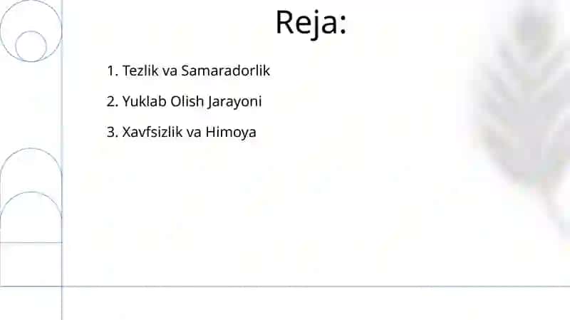 Tezlik va Samaradorlik 2