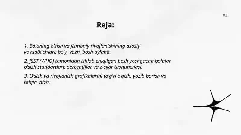 Bolalami jismoniy rivojlanishi 2