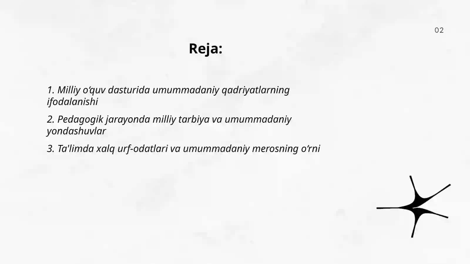 Pedagogik jarayonda milliy va umummadaniy dunyoqarashni shakllantirish 2