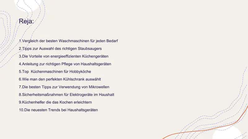 Haushaltsgeräte 2