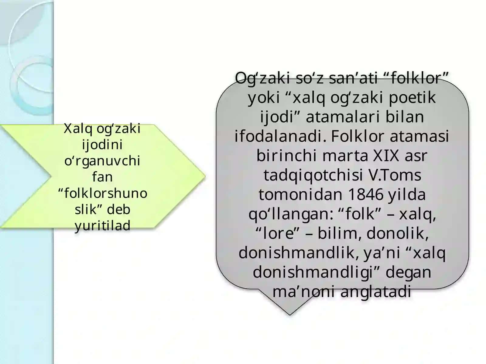 Xalq ogʻzaki badiiy ijodi janrlari ertaklar va uning janriy tasnifi 2
