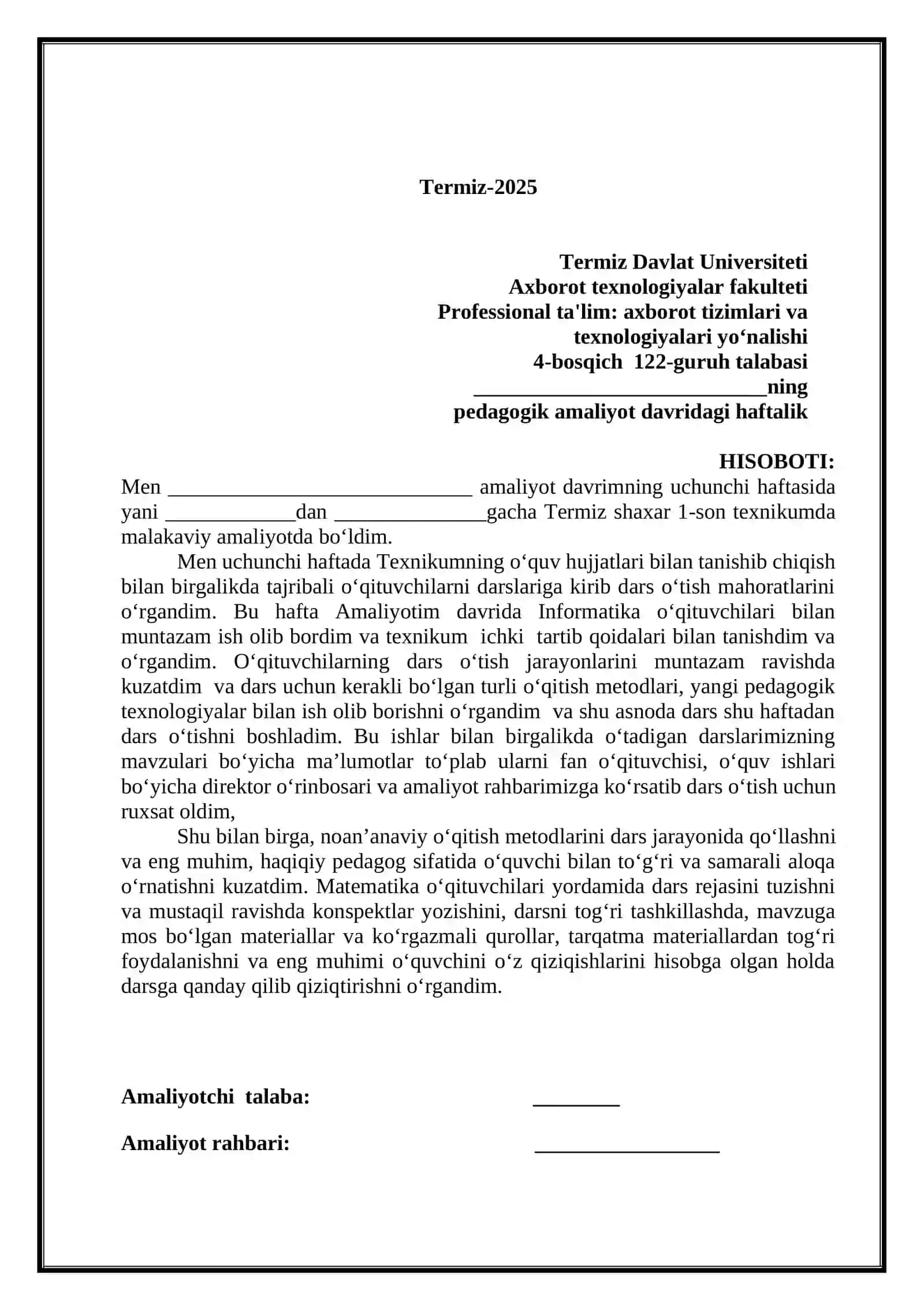 Professional ta’lim: axborot tizimlari va texnologiyalari yo‘nalishi 2