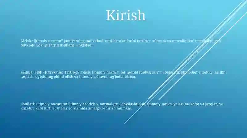 Kishilar Hatti-Harakatini Tartibga Solish 2