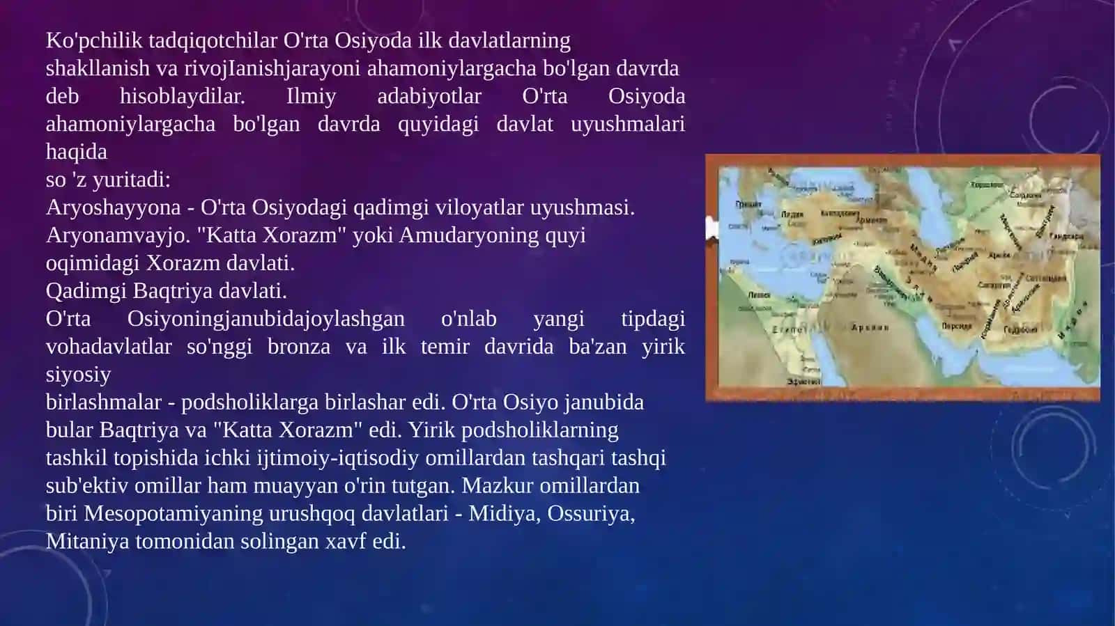 Antik davr O‘rta Osiyo tarixiy geografiyasi 2