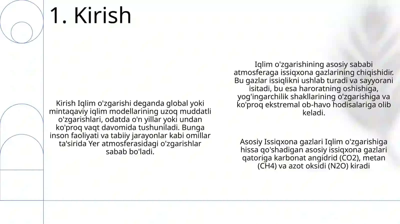 Iqlim O'Zgarishining Asosiy Sabablari 2