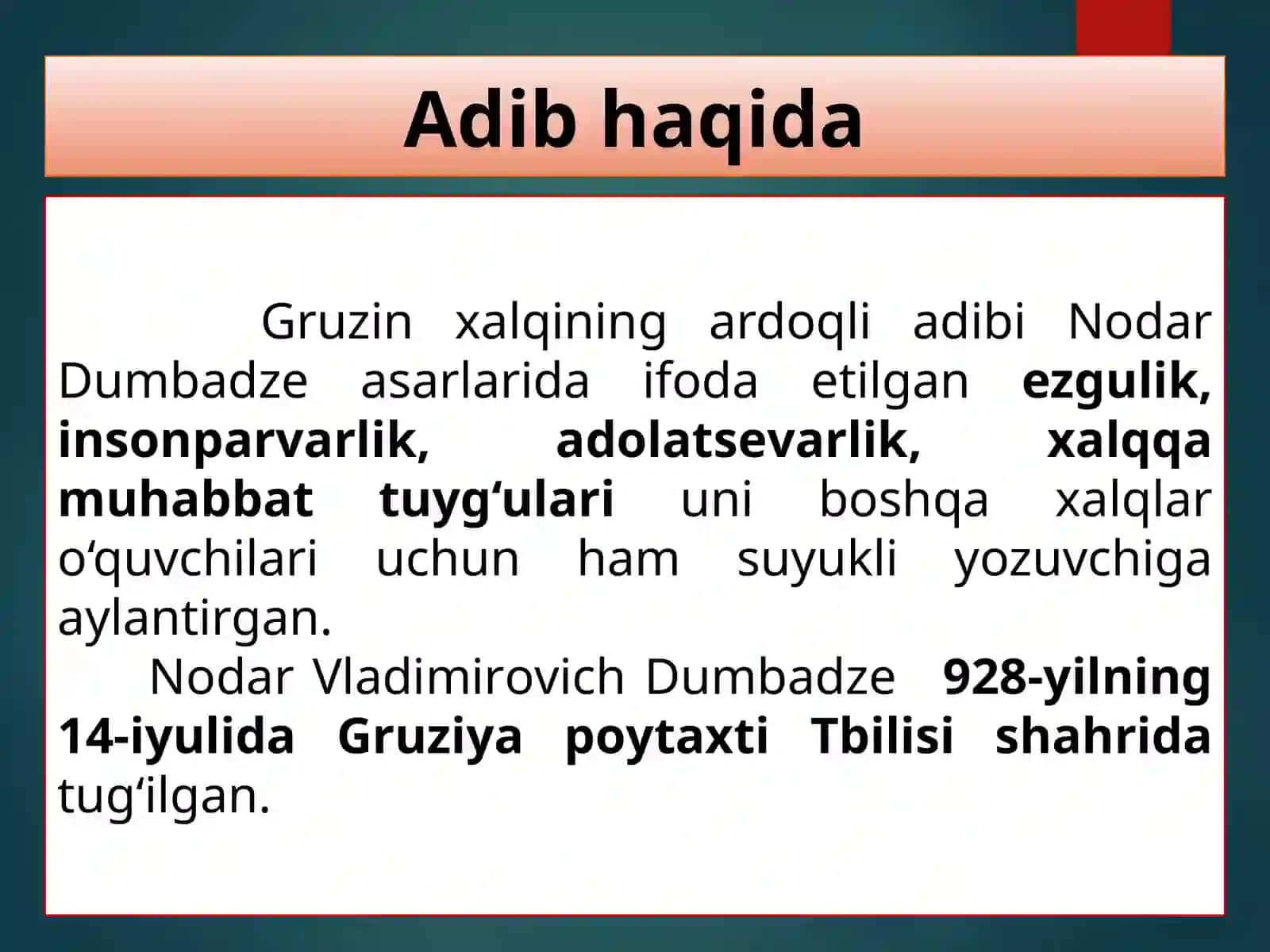 5-sinf Adabiyot fanidan dars ishlanma. Hellados hikoyasi 2