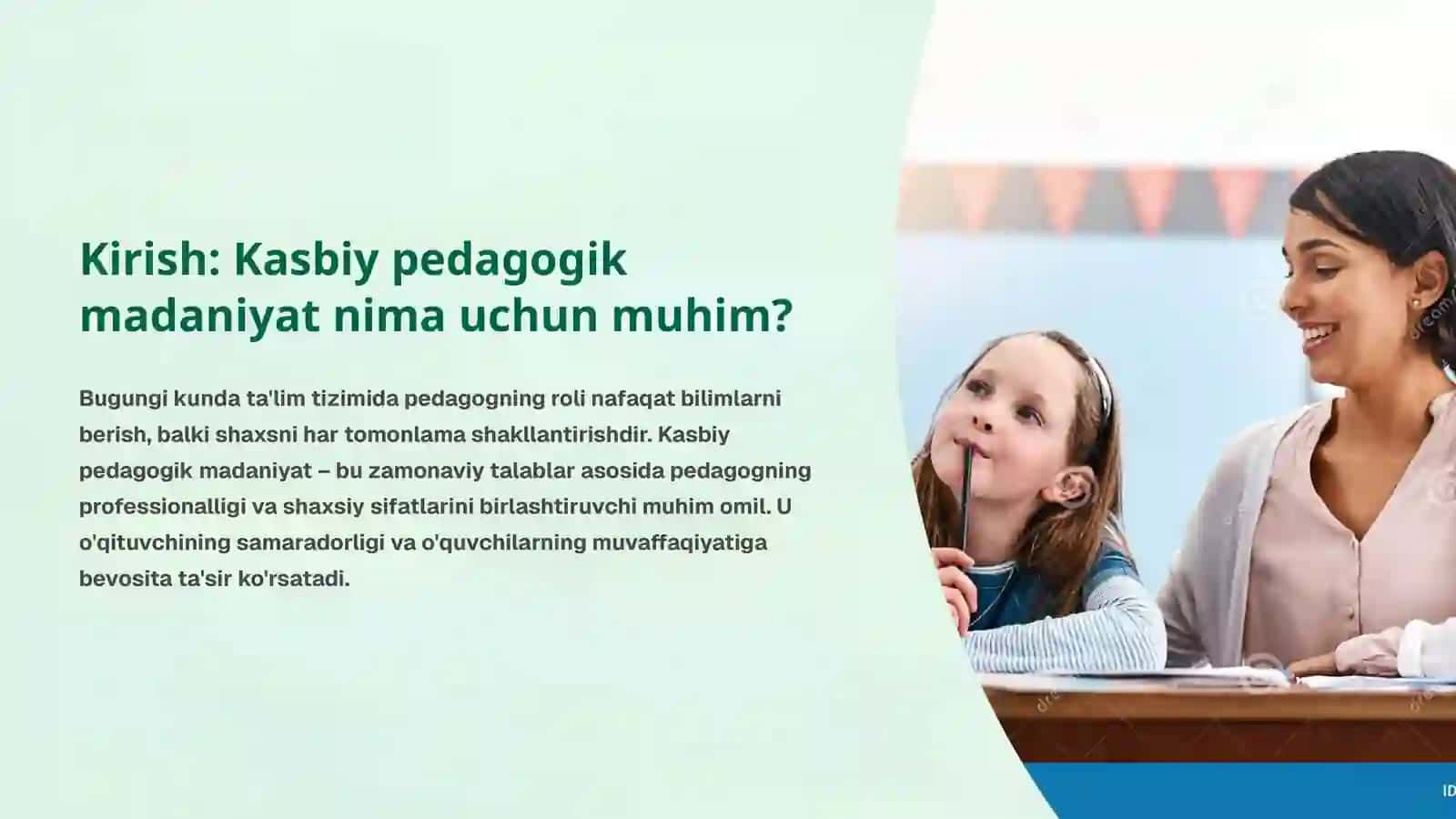 Kasbiy pedagogik madaniyat: Zamonaviy yondashuvlar va ahamiyat 2