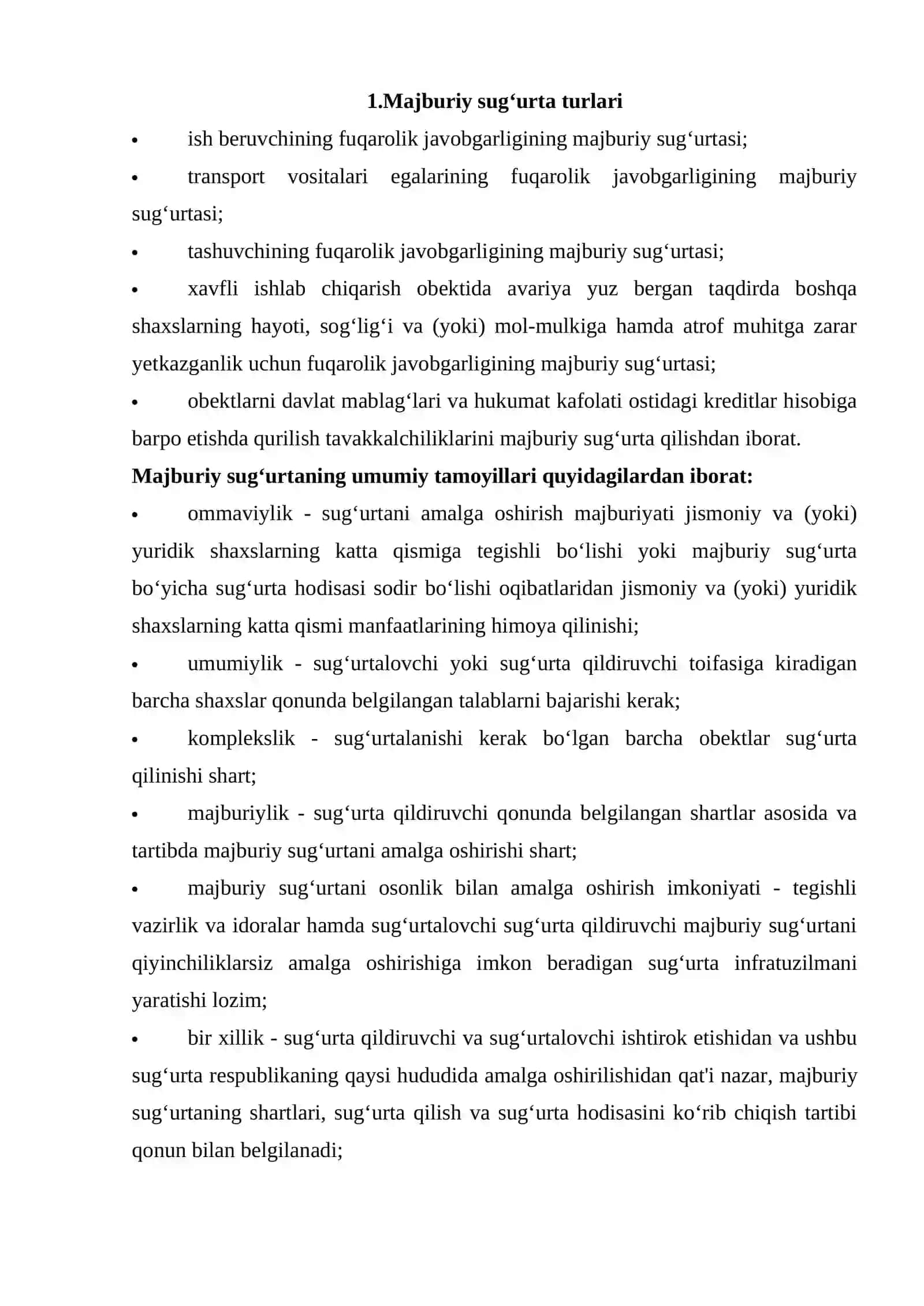 Majburiy tibbiy sug'urta – tizimlarning o'zaro tutashuvi 2
