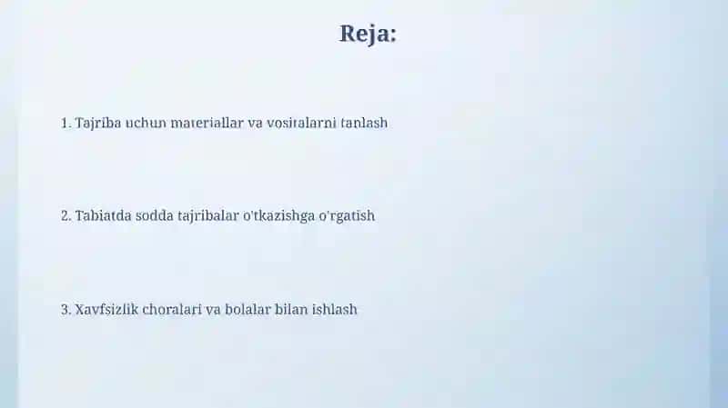 Maktabgacha yoshdagi bolalarni tabiatda oddiy tajribalar oʻtkazishga oʻrgatish 2
