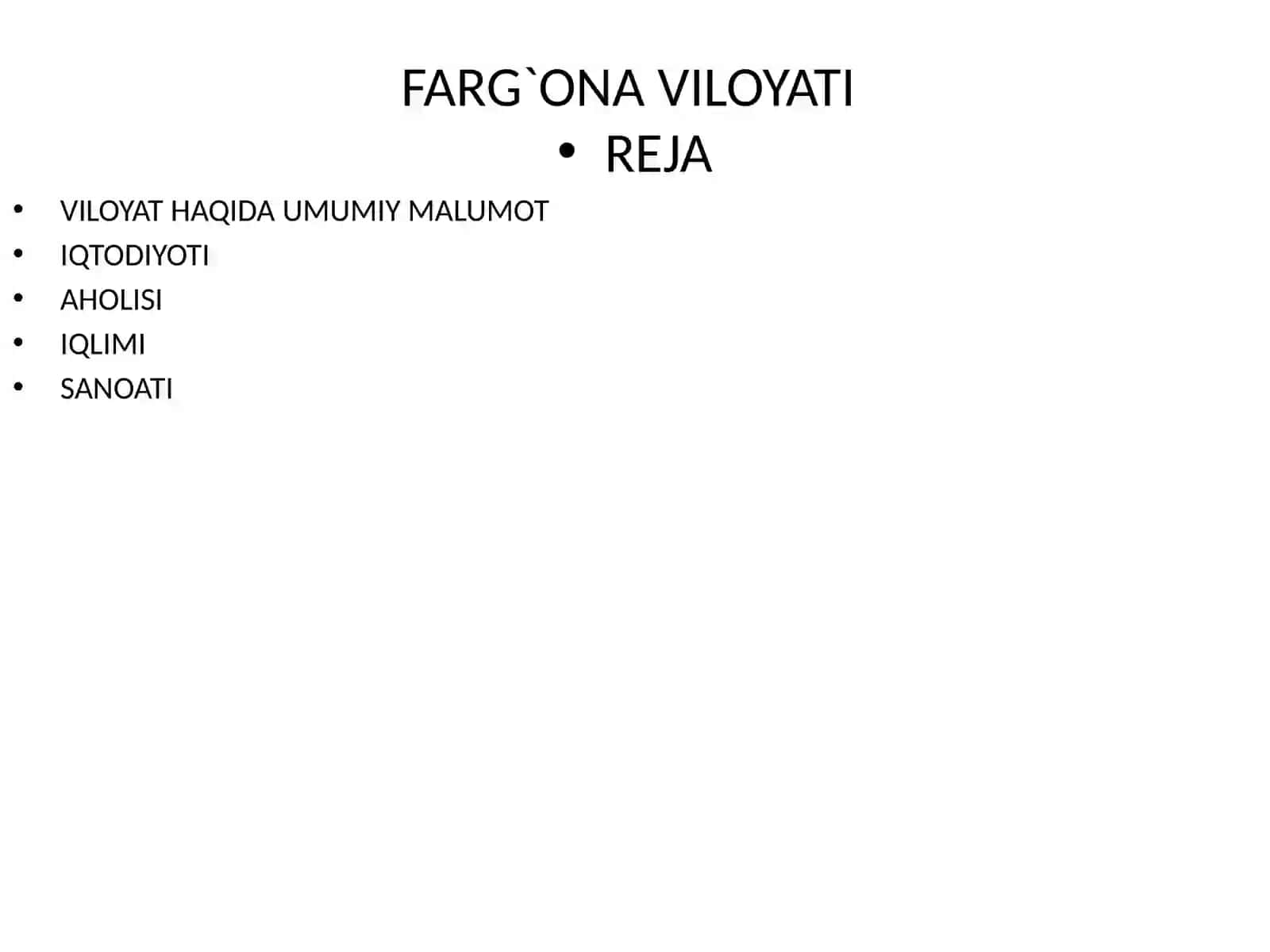 FARG`ONA VILOYATI 2