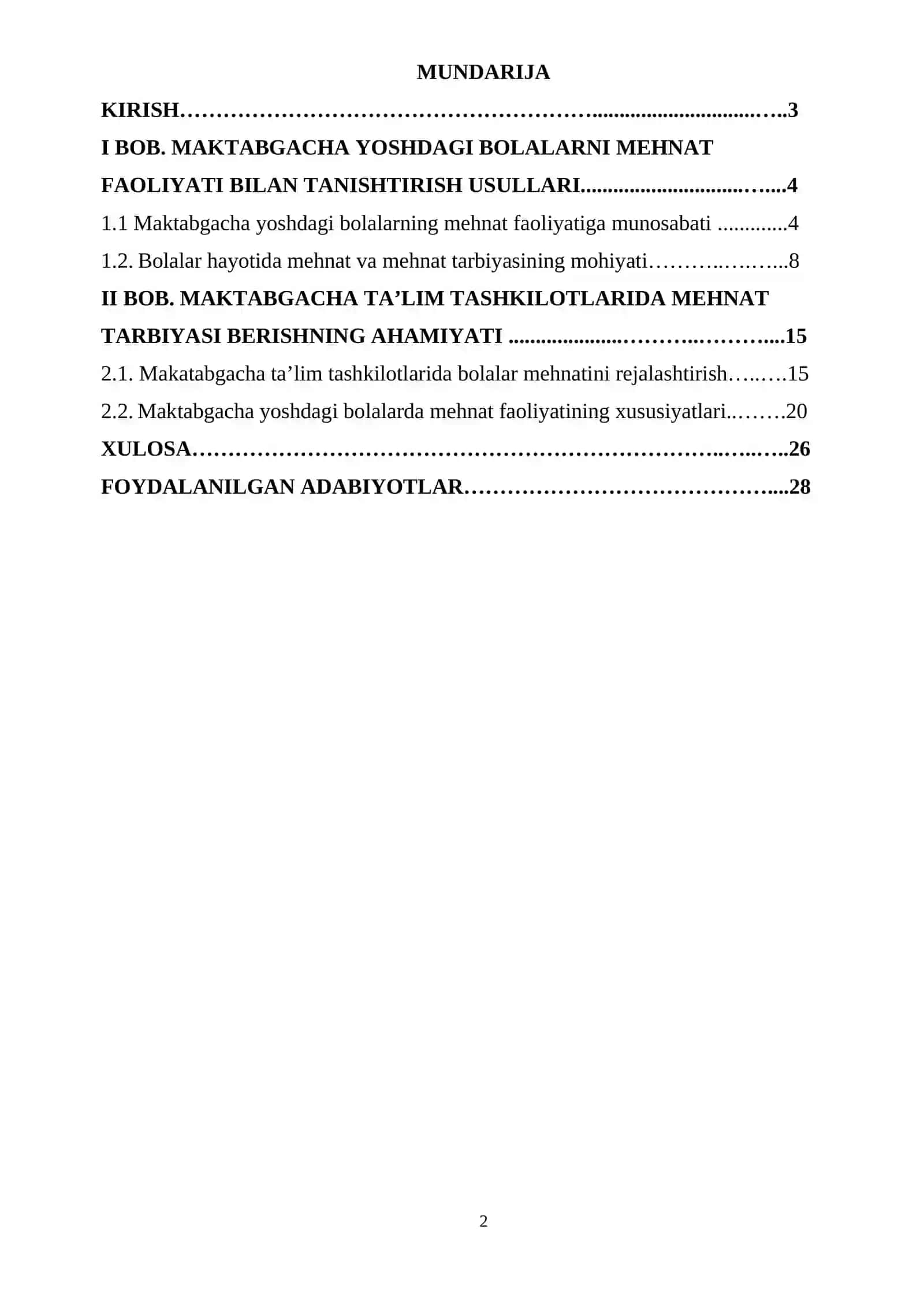 Bolalarni mehnatga muhabbat ruhida tarbiyalashning samarali shakl va usullari 2