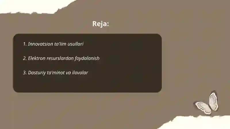 Tabiat bilan tanishtirish metodikasi 2