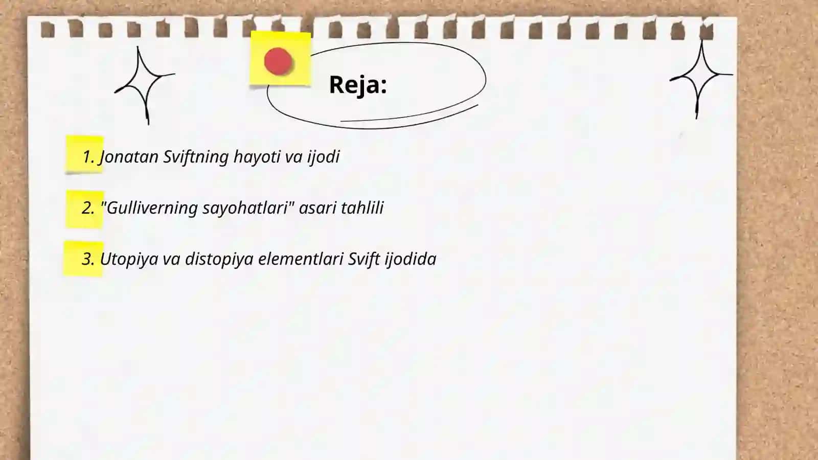 Jonatan Svift fantastikasining realistik negizi 2