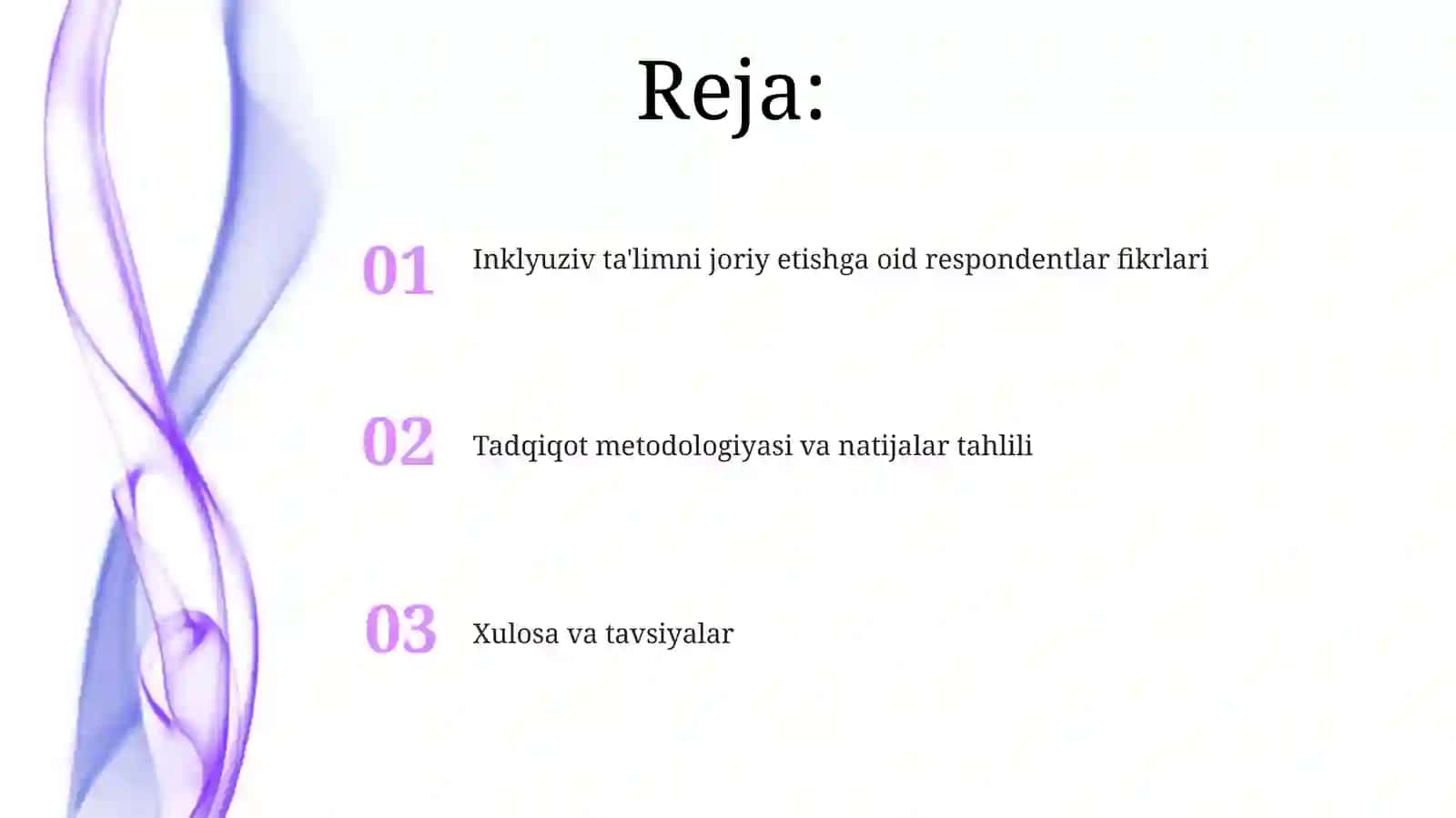 Inklyuziv ta'limni joriy etishga oid respondentlar fikrlari 2