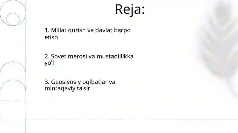 Mustaqil Oʻzbekiston Respublikasining tashkil topishi va uning tarixiy ahamiyati 2