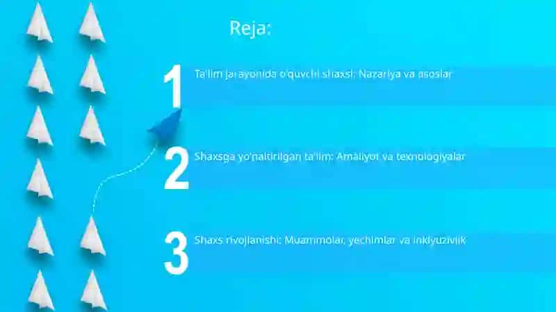 O'quvchi shaxsi tarbiyaning obyekti va sub'ekti sifatida 2
