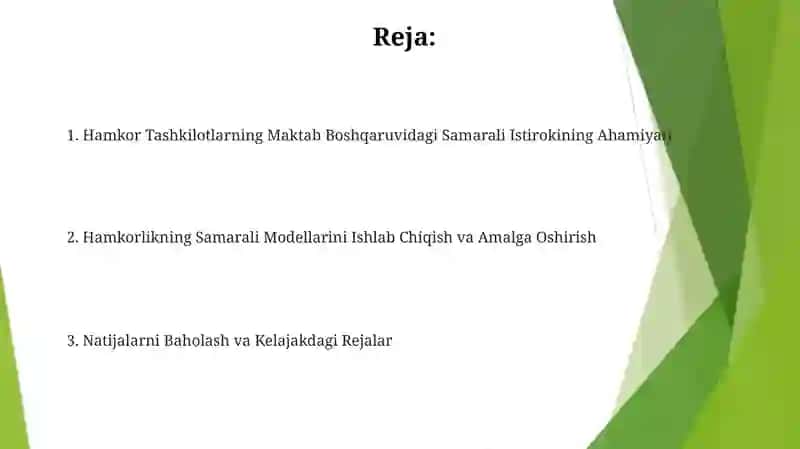 Hamkorlikning Samarali Modellarini Ishlab Chiqish va Amalga Oshirish 2