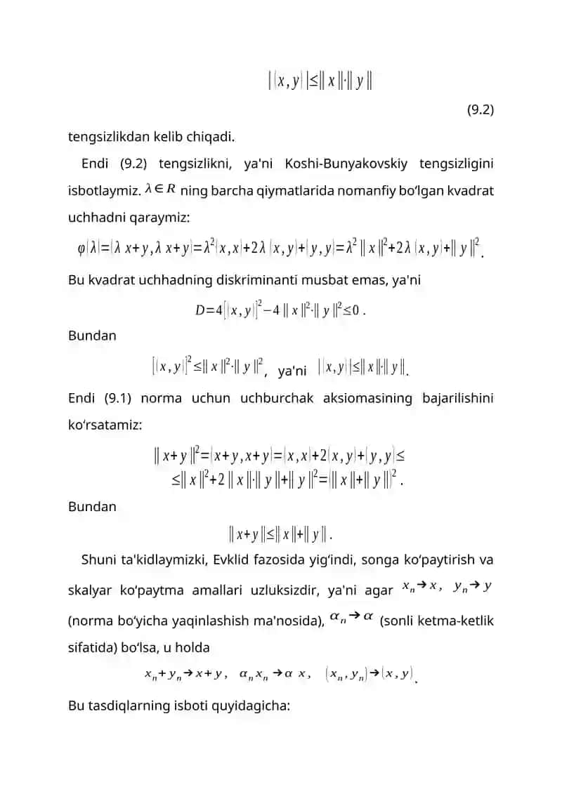 Evklid fazolari 2