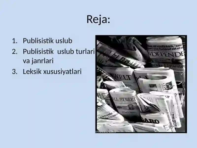 Publisistik uslub 2