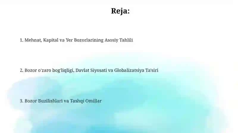 Mehnatkapital vayer bozorlari tahlili 2