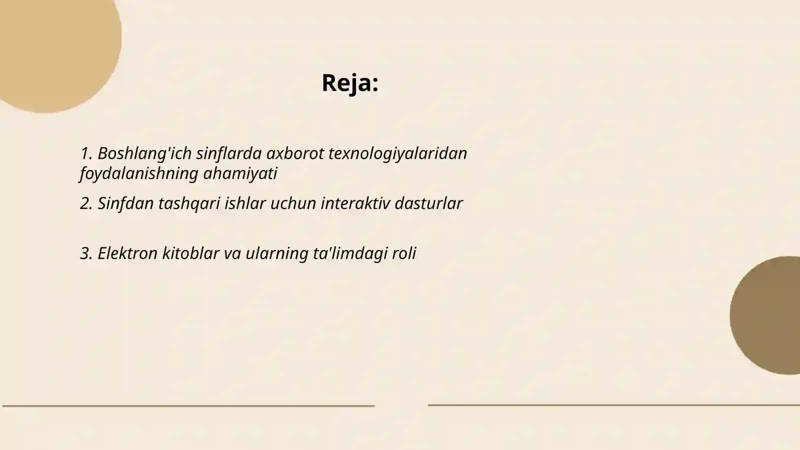 Boshlangʻich sinflarda sinfdan tashqari ishlarni tashkil etishda axborot texnologiyalaridan foydalanish 2