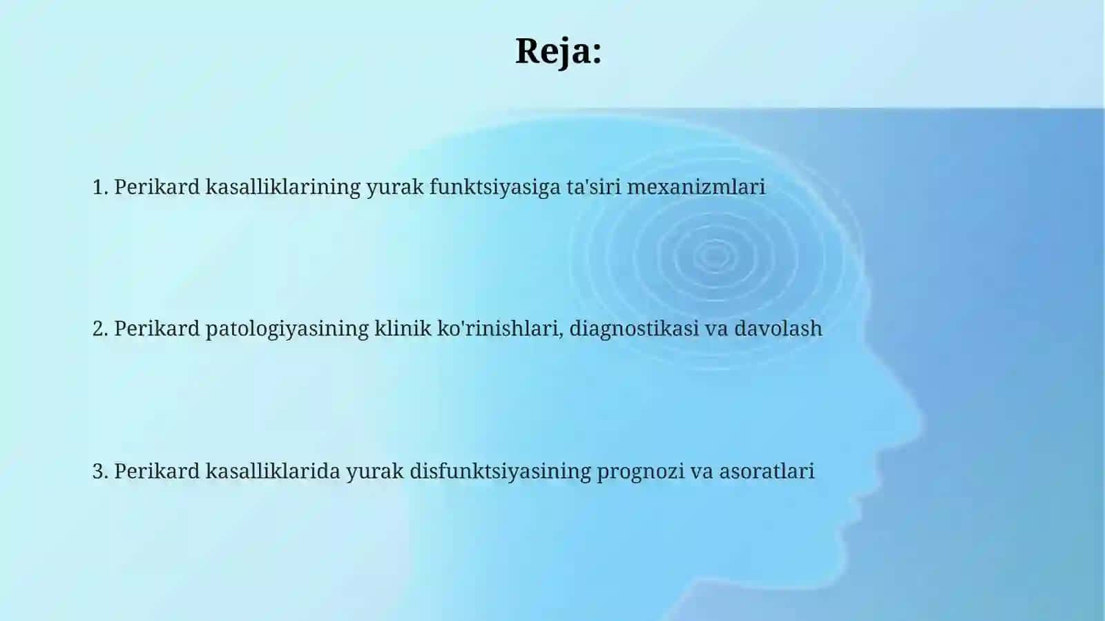 Perikard patologiyasida yurak funksiyasining buzilishlari 2