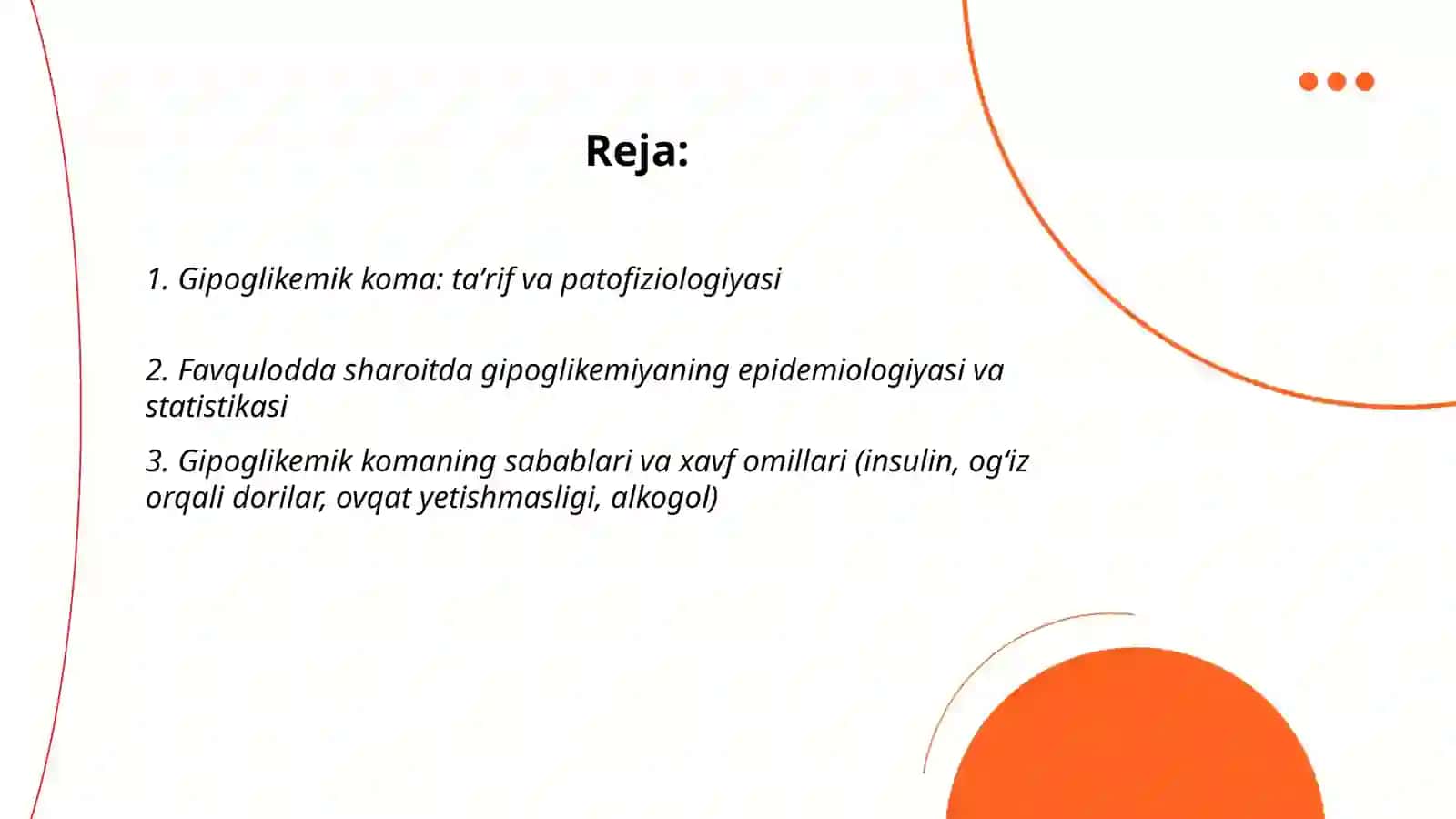 Gipoglikemik koma: taʼrif va patofiziologiyasi 2