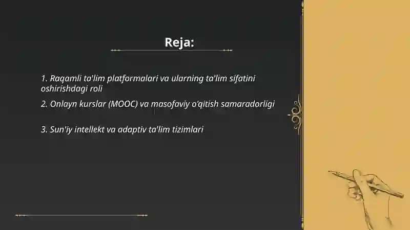 Innovatsion texnalogiyalar talimni oshirish manbai sifatida 2