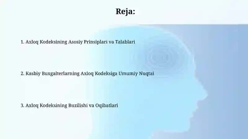 Professional Buxgalterlarning Axloq Kodeksi 2