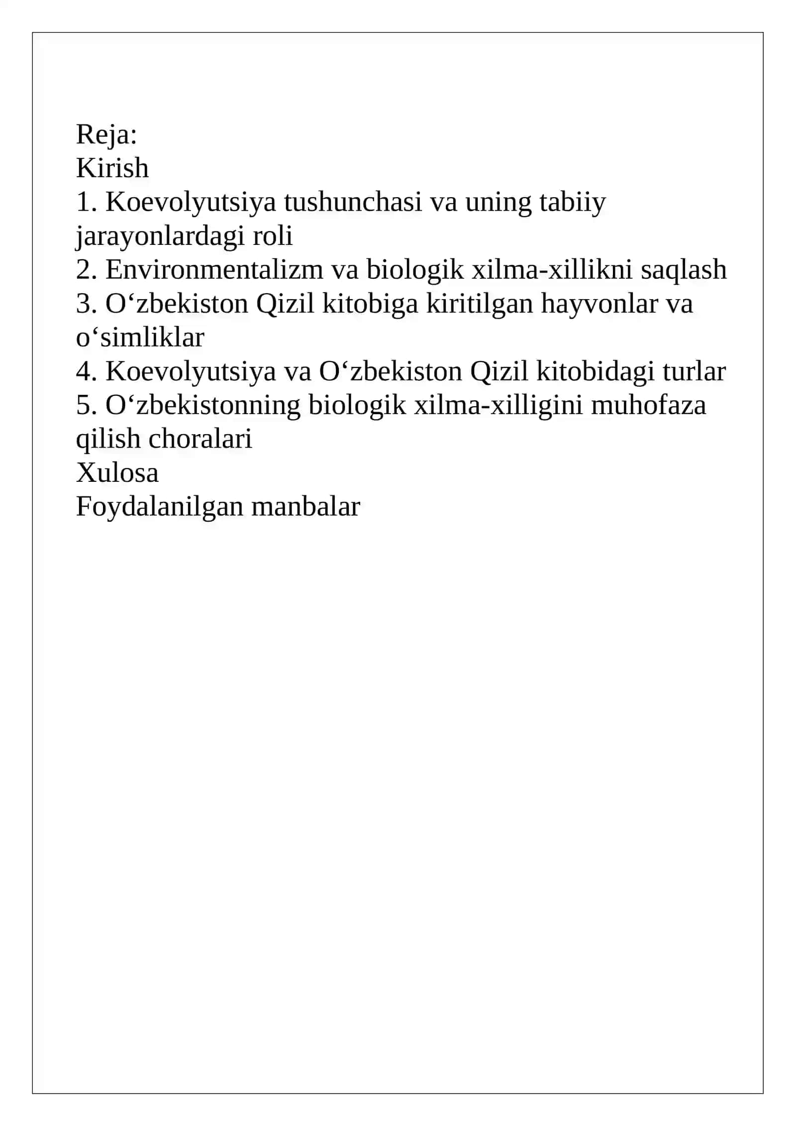 KOEVOLYUTSIYA VA ENVIRONMENTALIZM DIALEKTIKASI 2
