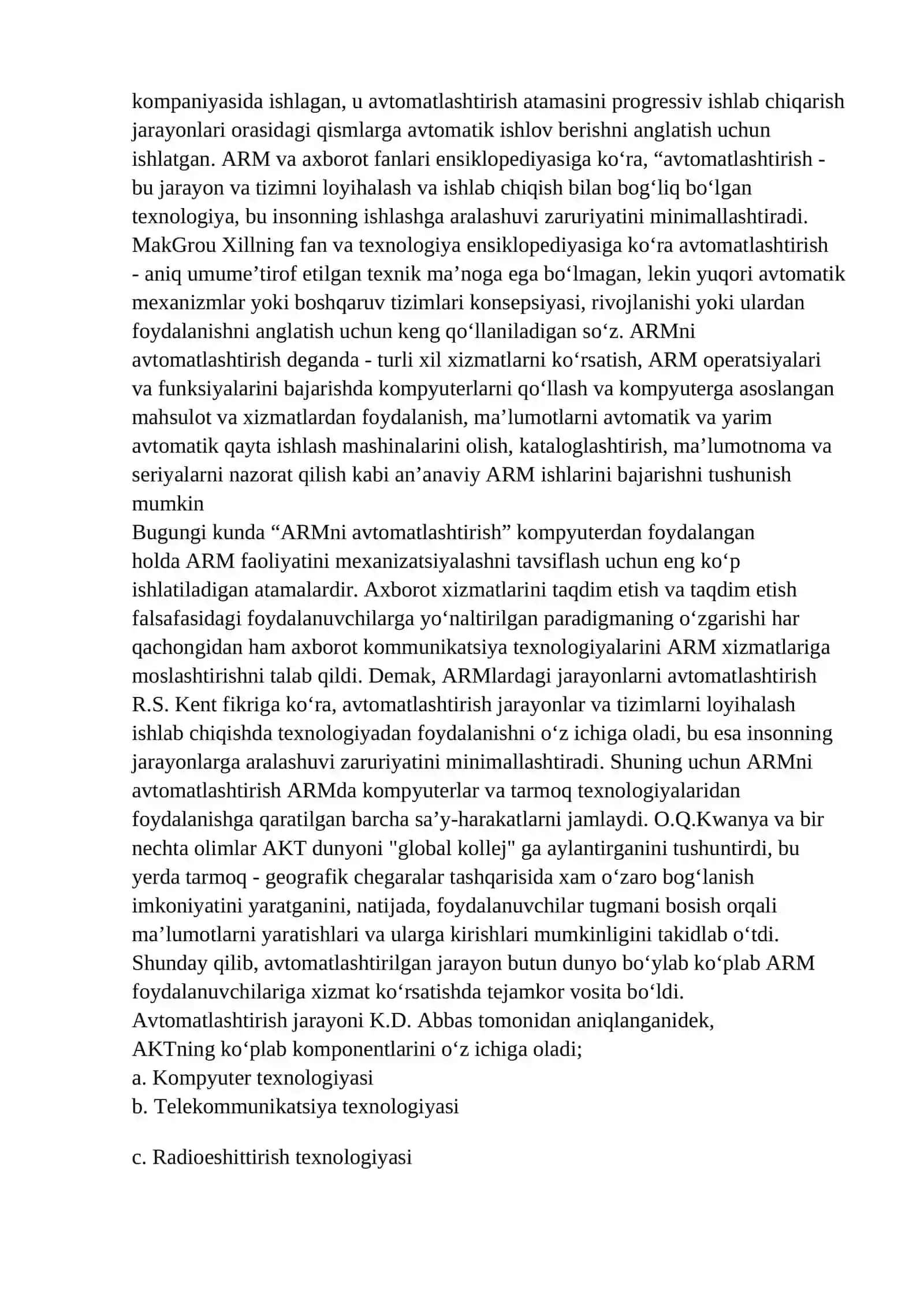 Yangi o’zbekistonda axborort resurs markazlari 2