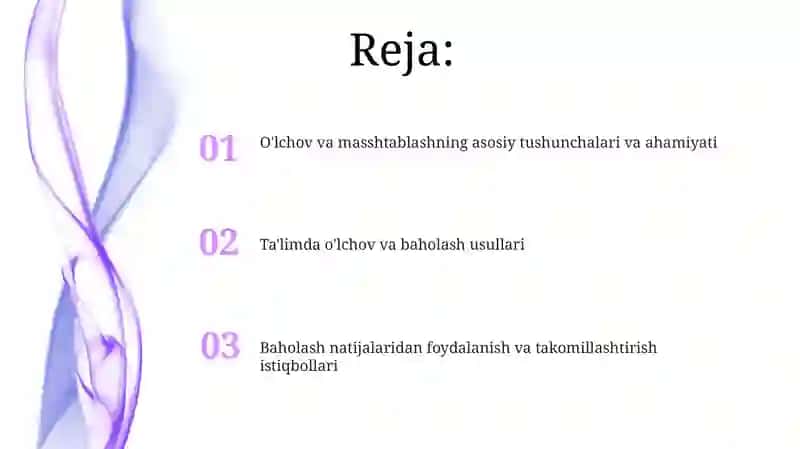 O'lchov va Masshtablashning Asosiy Tushunchalari 2