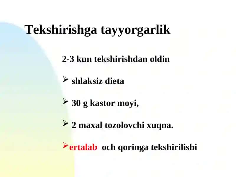 Shlaksiz dieta 2