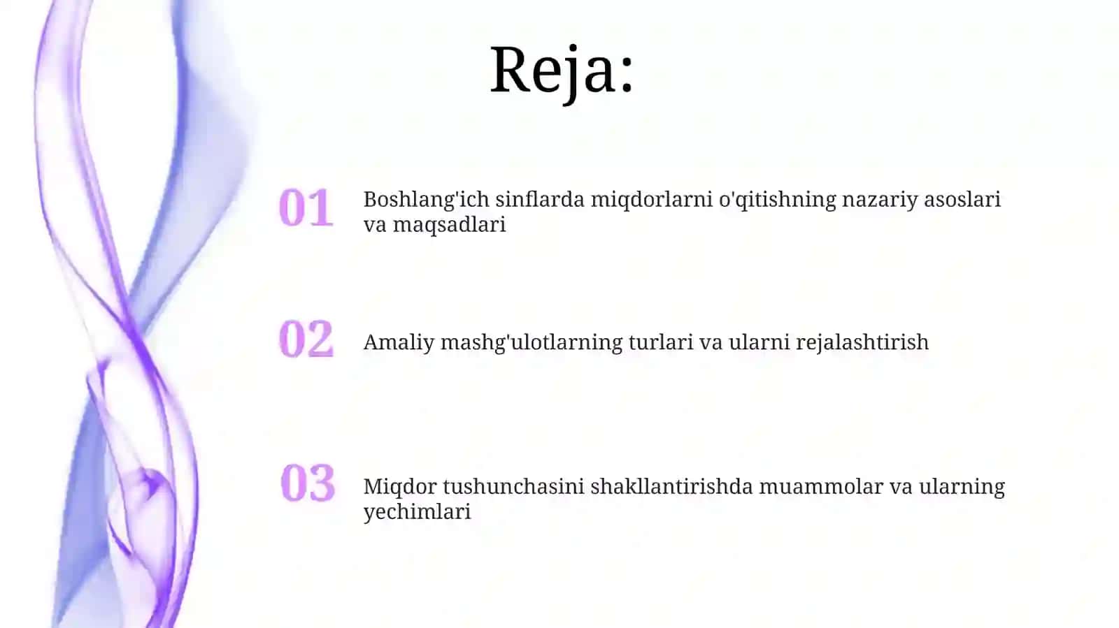 Miqdor tushunchasini shakllantirishda muammolar va ularning yechimlari 2