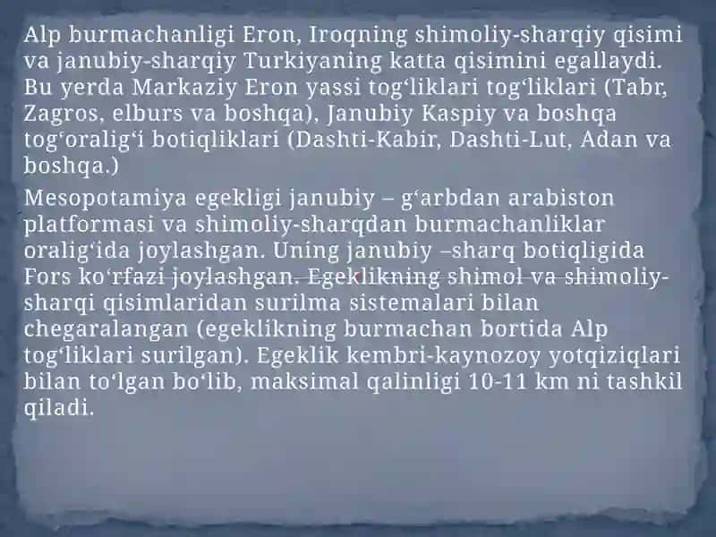Tektonik va neftegazogeologik rayonlashtirish 2