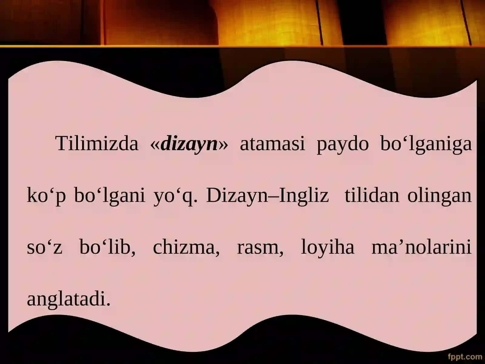 5-sinf Tasviriy san'at fanidan Dizayn san'atining ifoda vositalari taqdimoti 2