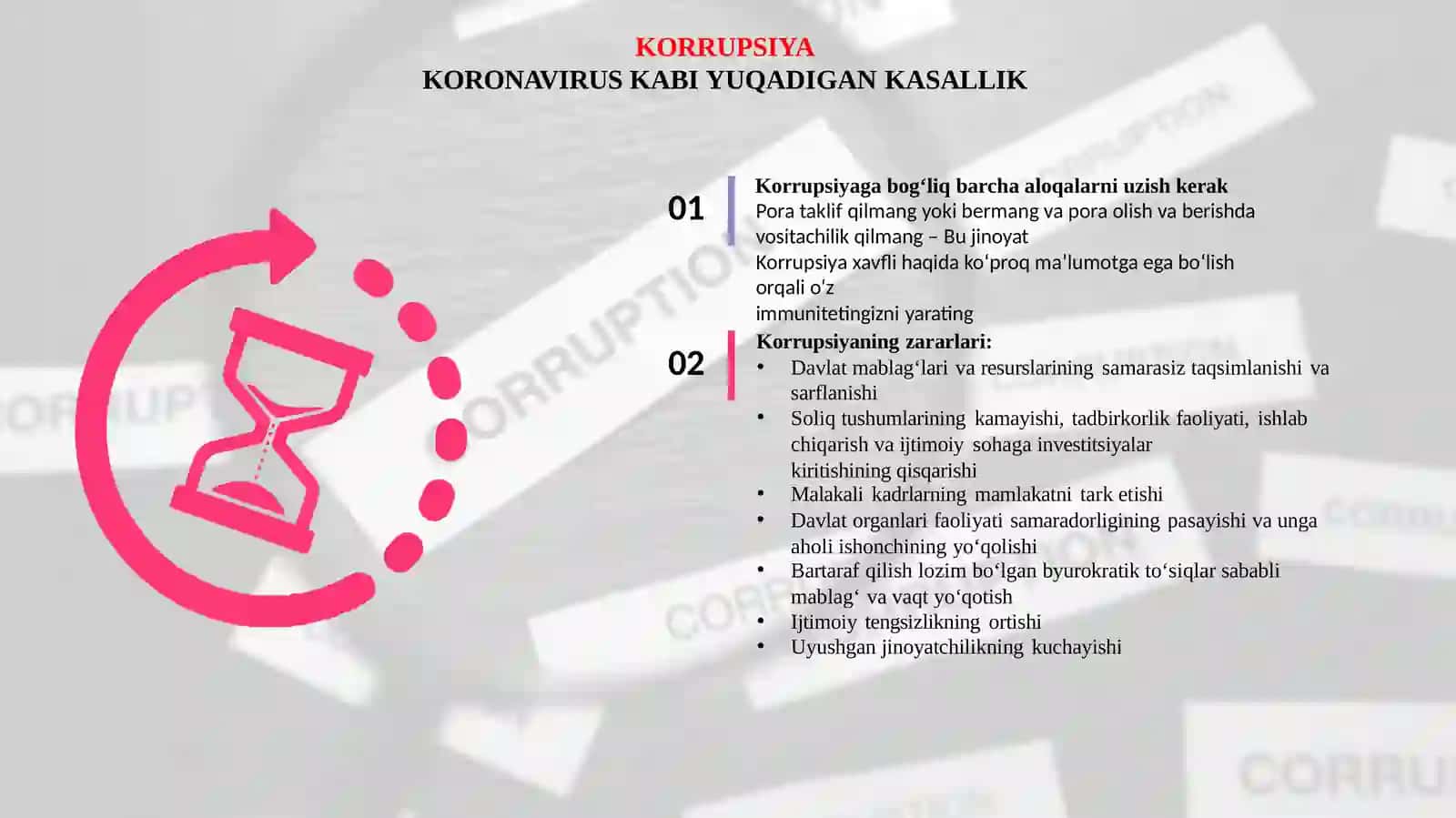 KORRUPSIYAGA OID HUQUQBUZARLIKLAR UCHUN JINOIY JAVOBGARLIK ASOSALARI 2