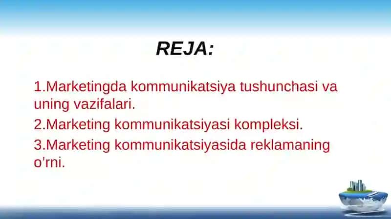 Marketing kommunikatsiyasi kompleksi 2