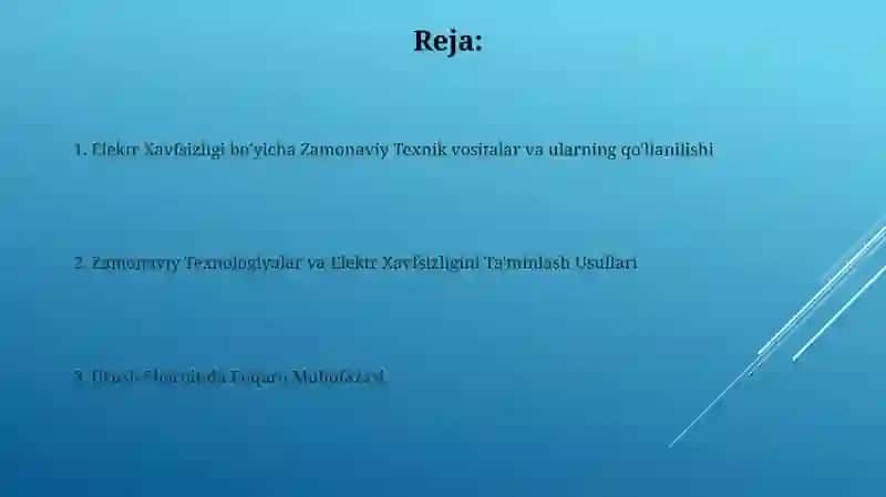 Elektr Xavfsizligi 2