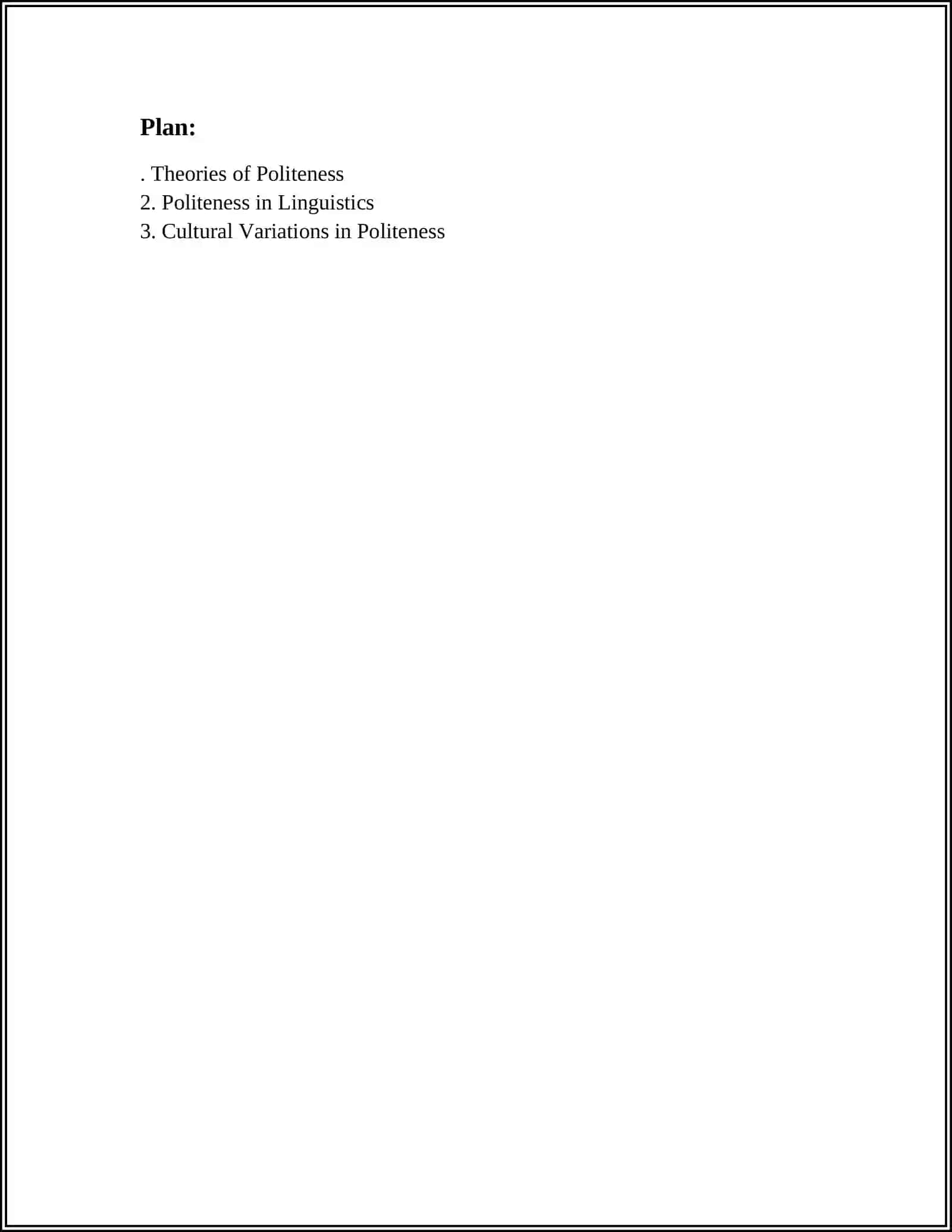 POLITENESS AND ITS FEATURES 2