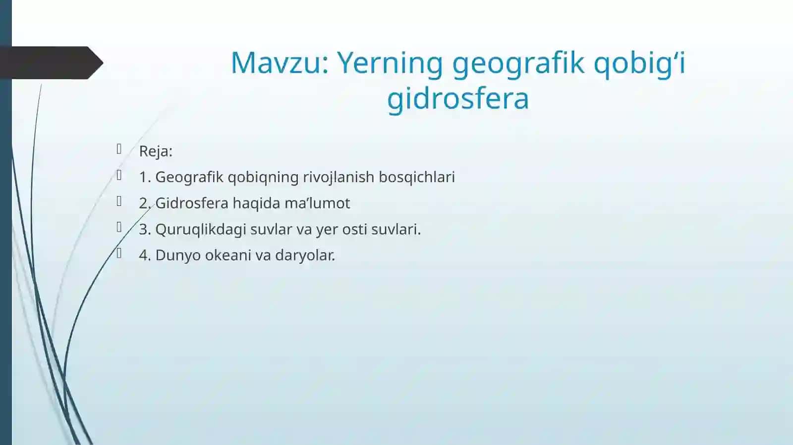 Tabiiy fanlar nazariyasi va metodikasi 2