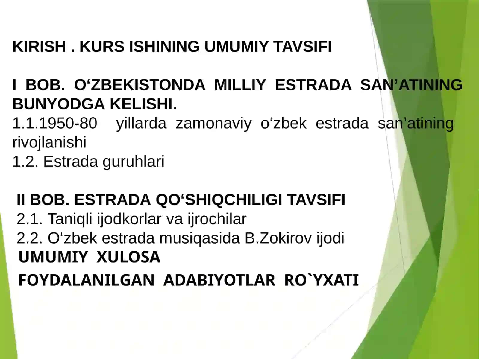 1950-80-YILLARDA ZAMONAVIY O‘ZBEK ESTRADA SAN’ATINING RIVOJLANISHI 2
