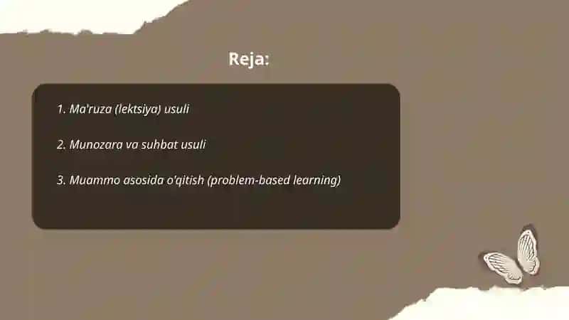 Pedagogik metodlar 2