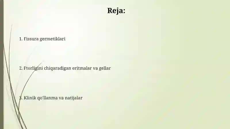 Ftor saqlovchi eritmalar va gellar 2